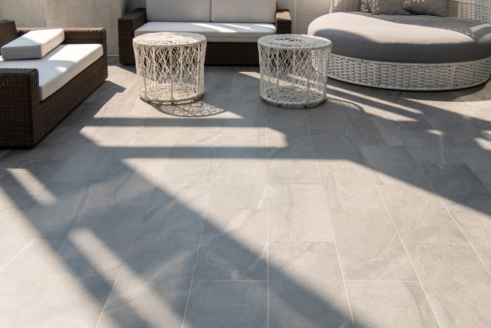 Outdoor,terrace,area,with,grey,floor,tile,with,sitting,area